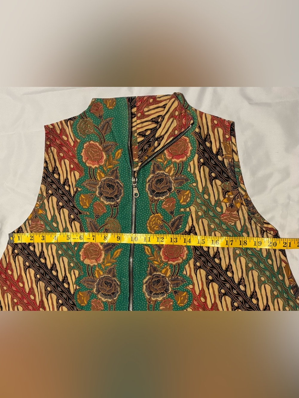 Batik dress or outer layer Size large - Picture 10 of 12